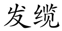 发缆的解释