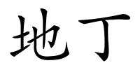 地丁的解释