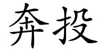 奔投的解释