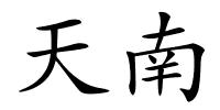 天南的解释
