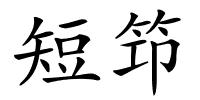 短笻的解释