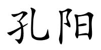 孔阳的解释