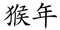 猴年的解释