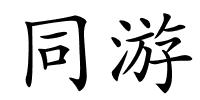 同游的解释