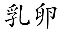 乳卵的解释