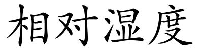 相对湿度的解释