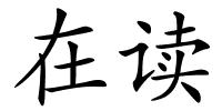 在读的解释