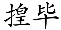 揘毕的解释