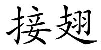 接翅的解释