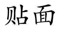 贴面的解释