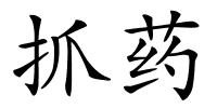 抓药的解释