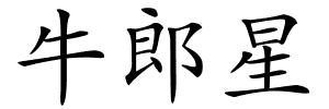 牛郎星的解释