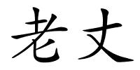 老丈的解释