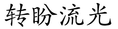 转盼流光的解释