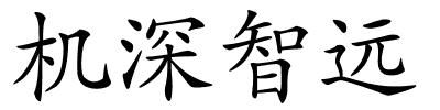 机深智远的解释