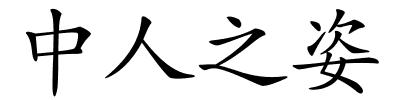 中人之姿的解释