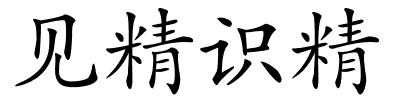 见精识精的解释
