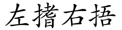 左搘右捂的解释