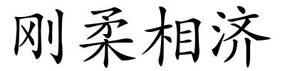 刚柔相济的解释